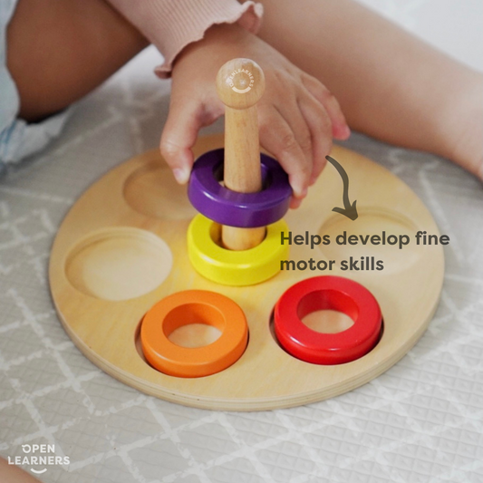 Montessori sorting rings